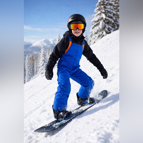 Arctix Other - ARCTIX Youth Boys Orange Insulated Snow Bibs Overalls